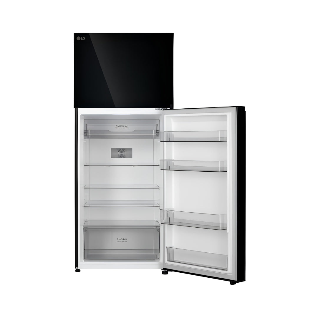 LG GLT4026SNBM Double Door Refrigerator 398 L - Black Glass_7