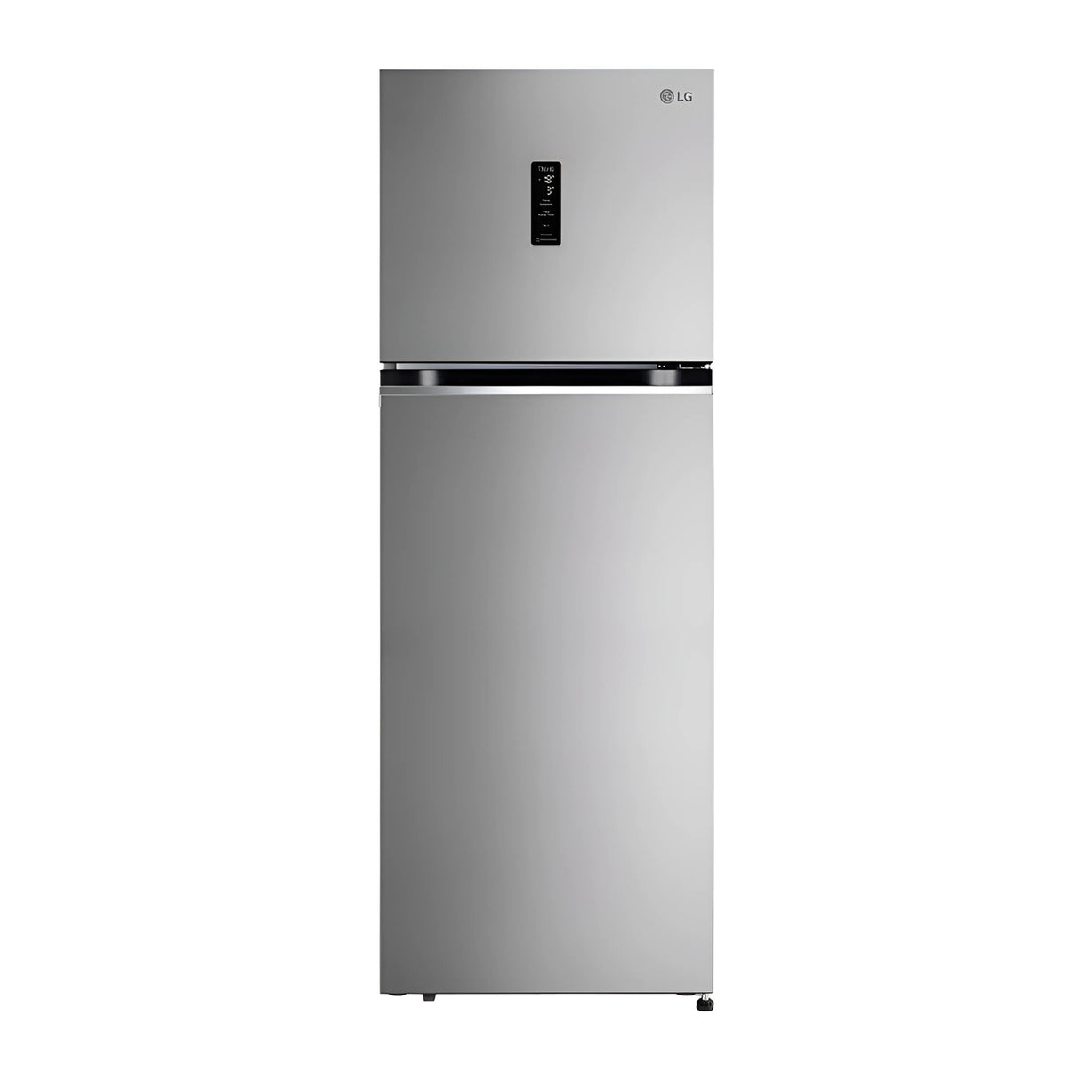 LG T342TPZY 322L Double Door Refrigerator - Shiny Steel_1
