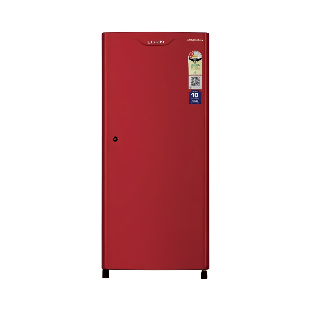 LLOYD FRIDGE 178 LTR ROYAL RED 2 STAR - Front View - 1