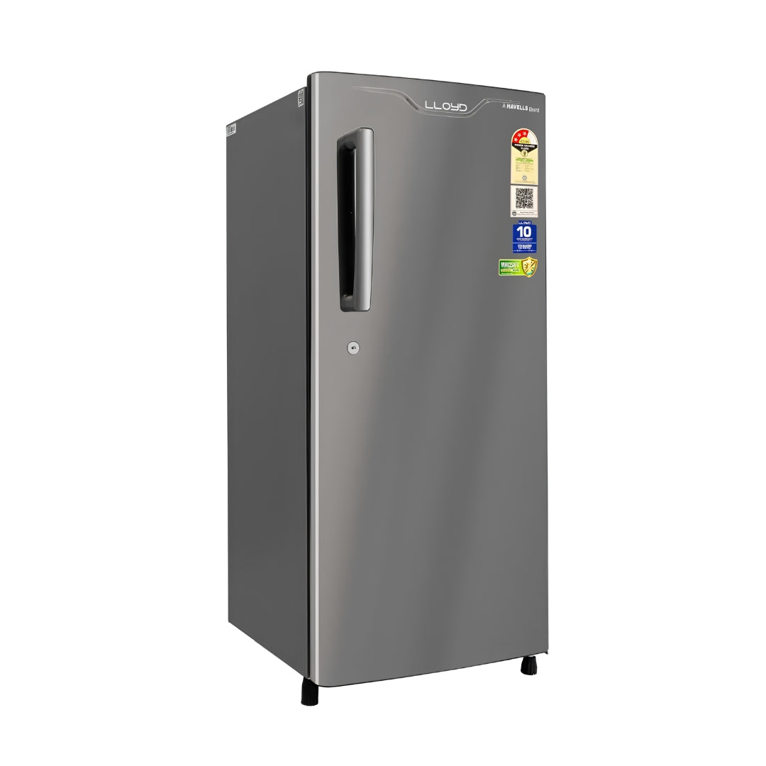 LLOYD GLDC203ST2LC Single Door Refrigerator 188 L - Graphite Inox - Right View - 2