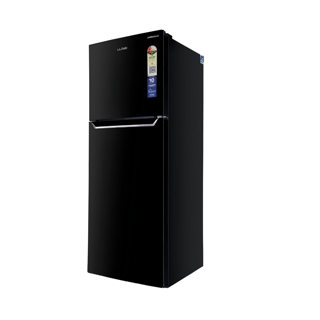 LLOYD GLFF342AC1GC Double Door Refrigerator 310 L - Metallic Black_Right View