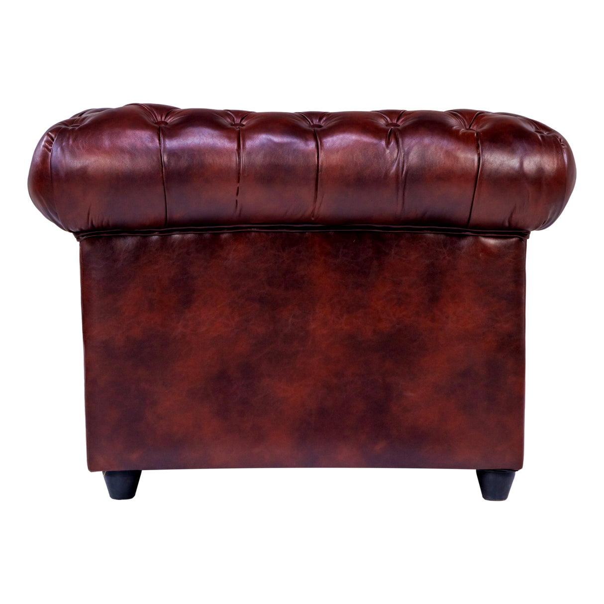 Lisbon Pro Chester Rexine Sofa Set (3+1+1 Seater) - Maroon