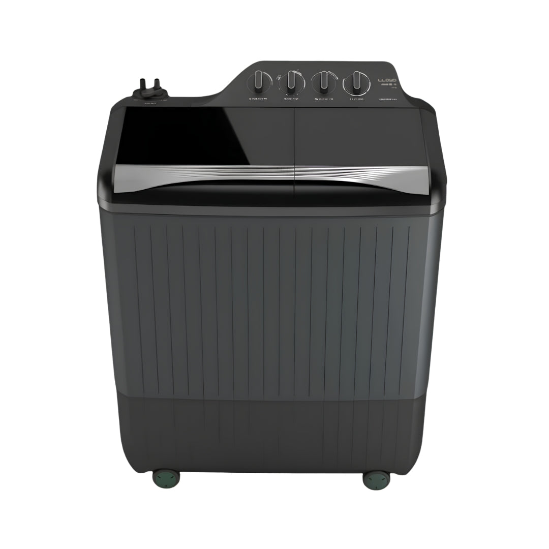 LloydGLWMS90HSGEXSemiAutomaticTopLoadWashingMachine9kg-Black_FrontView_1