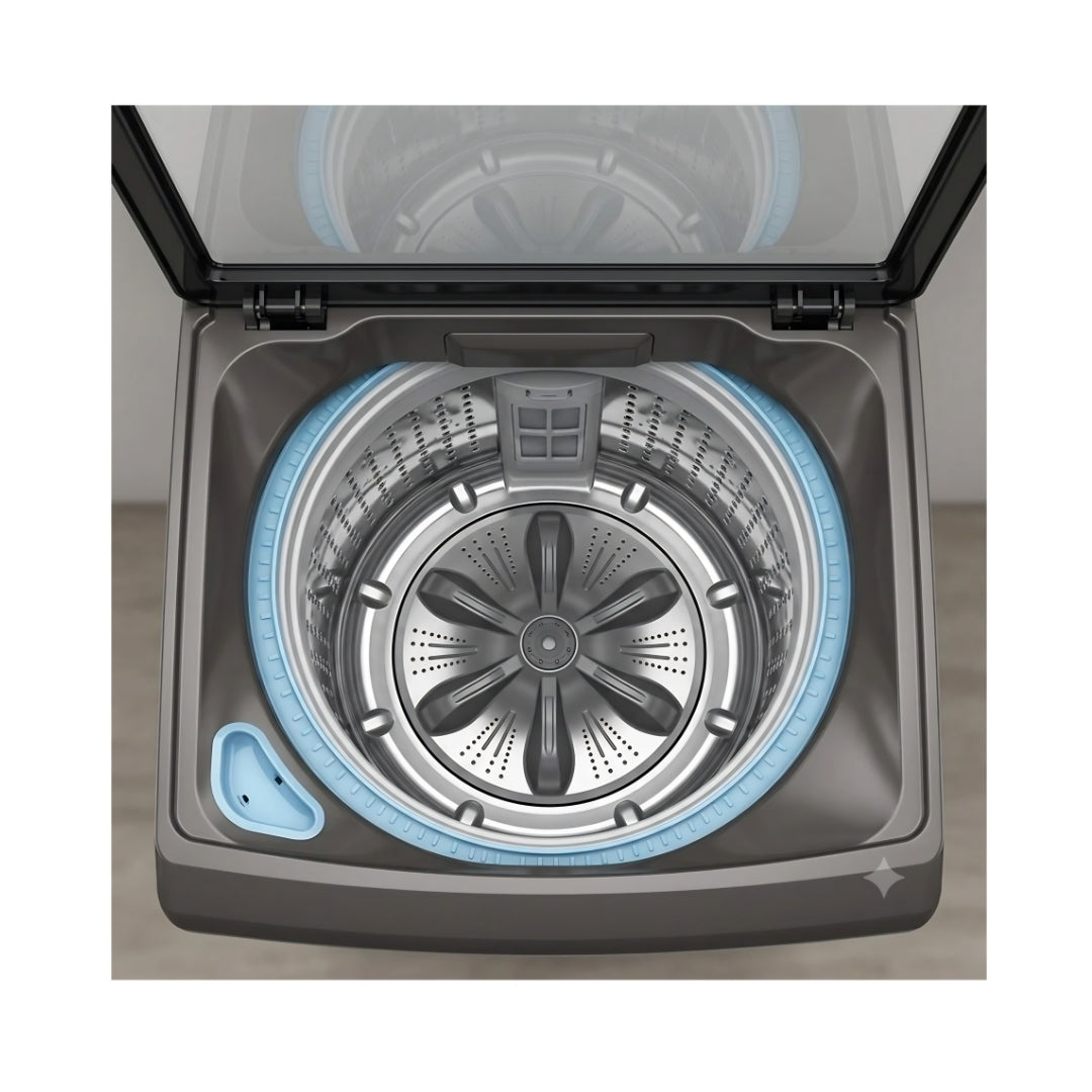 Lloyd GLWT855N12SS Fully Automatic Top Load 8.5 kg - Satin Steel_5