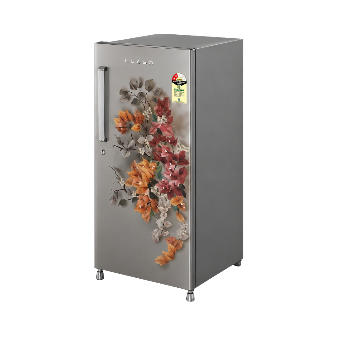 Llyod GLDG202ABSCF Single Door Refrigerator 185 L - Bougain Dusk Silver_3
