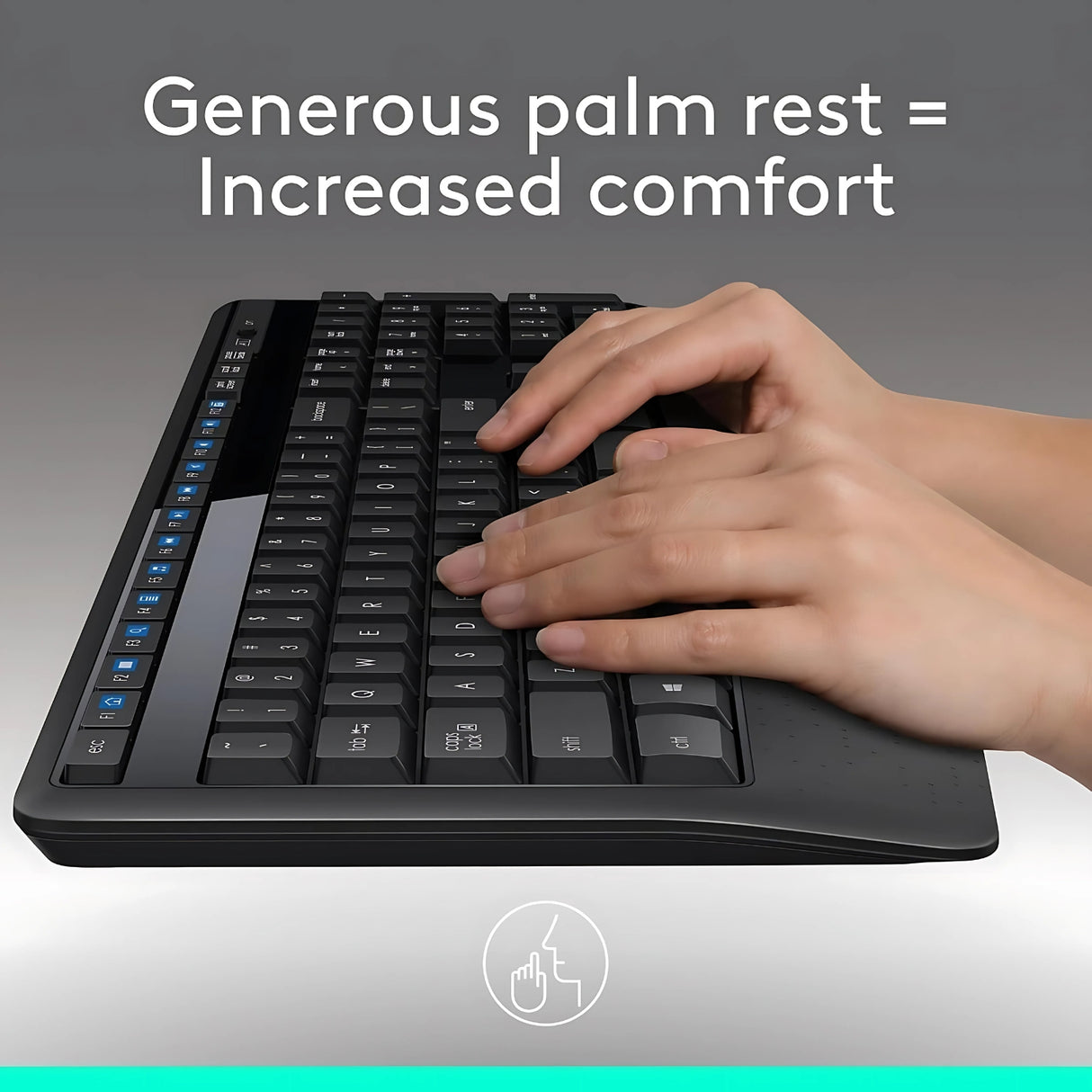Logitech MK345 Wireless Combo - Black_10