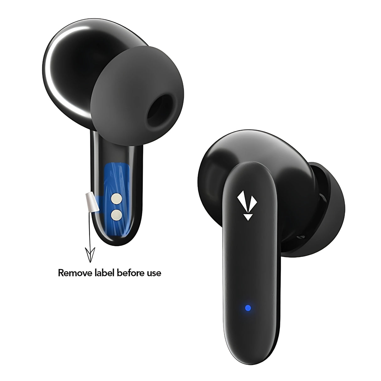 MadRabbit Drift True Wireless Earbuds - Black - Image 2 - Buy Online at Chera Home Junction Coimbatore