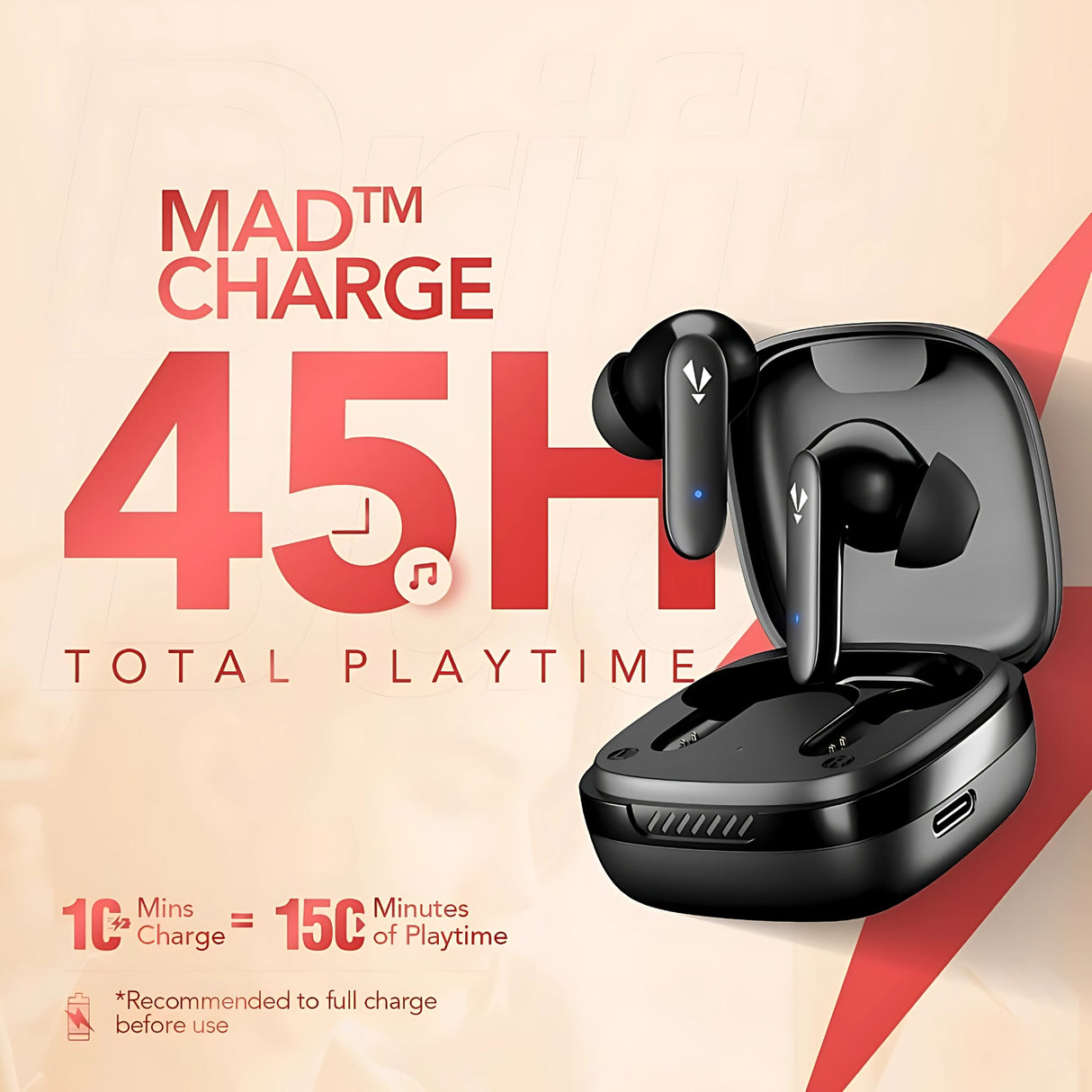MadRabbit Drift True Wireless Earbuds - Black_4