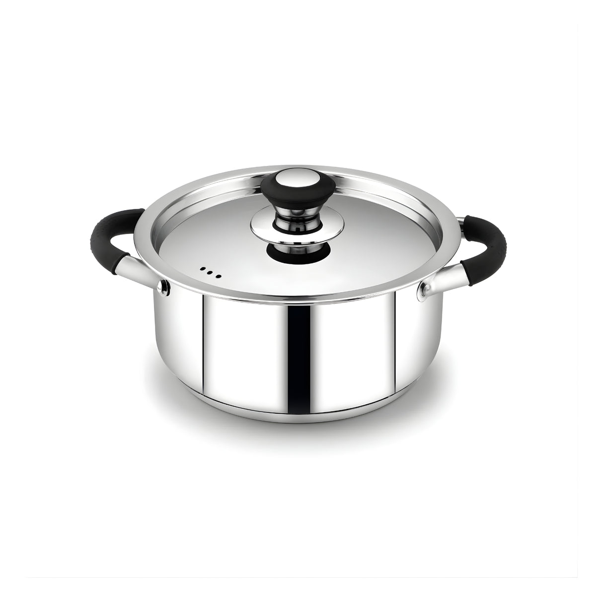 Mahaa Chroma SS Casserole with Lid 20 cm / 3600 ml_1