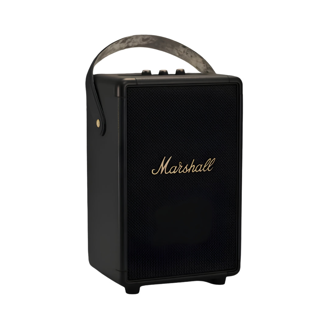 Marshall Tufton Bluetooth Speaker 80W - Black and Brass_FrontView