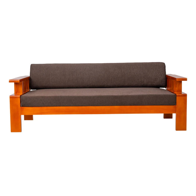 Missouri Pro Grand Sofa 3 Seater - Teak Finish