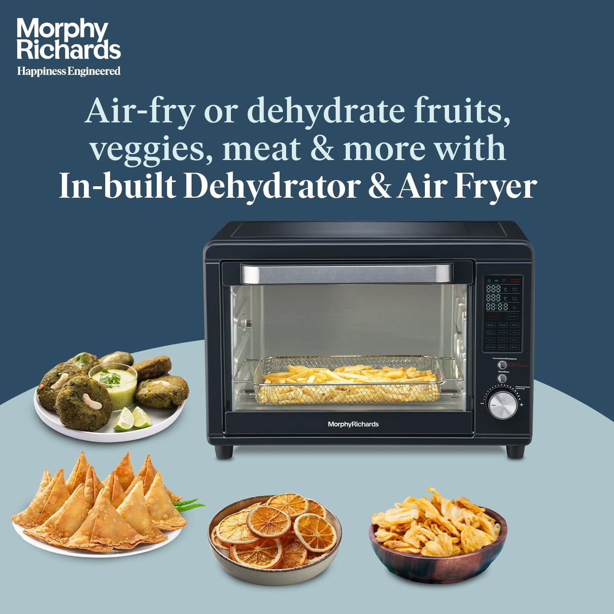 Morphy Richards 510057 OTG 29 L Digital with Air Fryer - Black_3