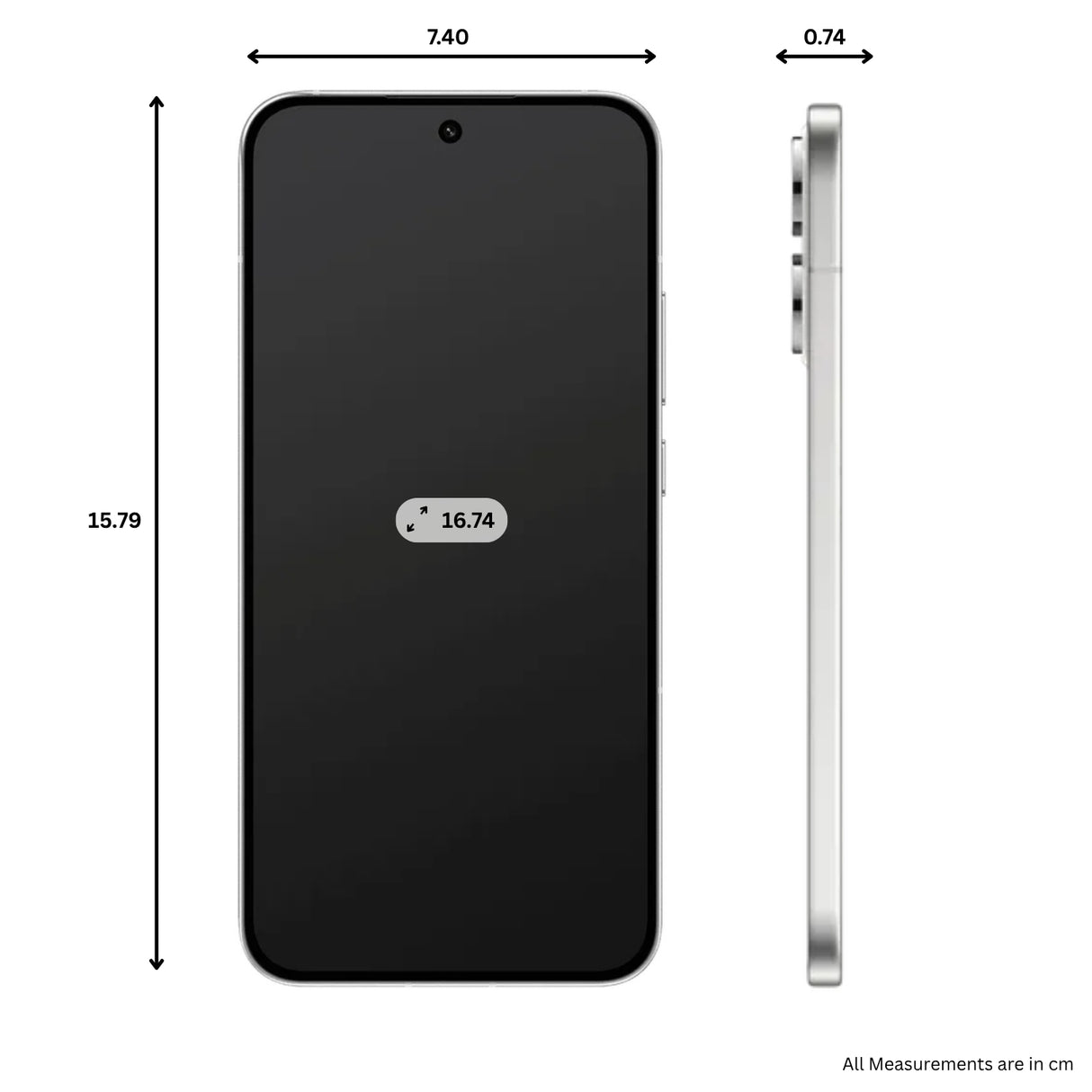 Oppo Reno 14 5G (8/256 GB, Pearl White)