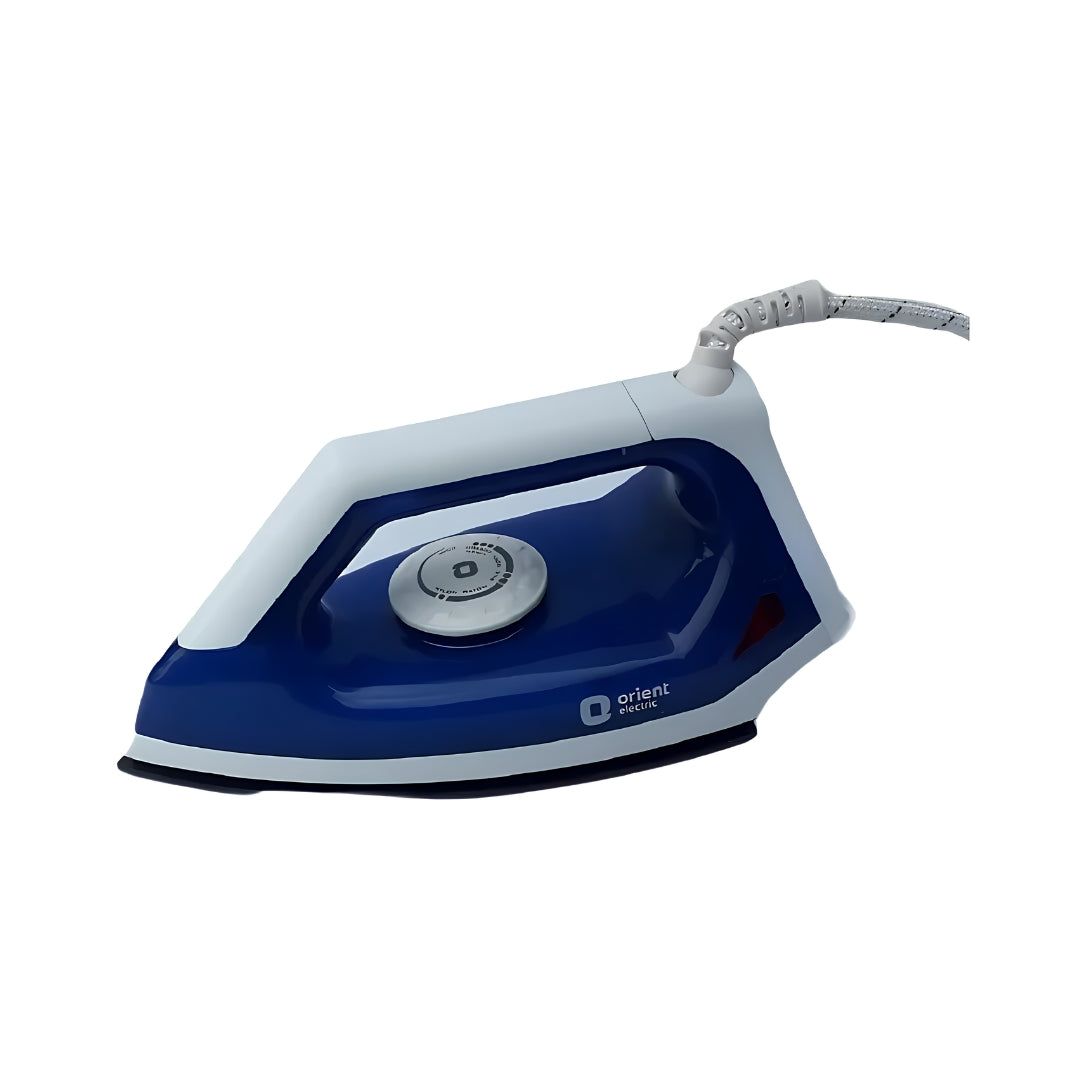 Orient DIFS10WGP Dry Iron Electric FabriSmooth 1000 Watts – Blue_Front View
