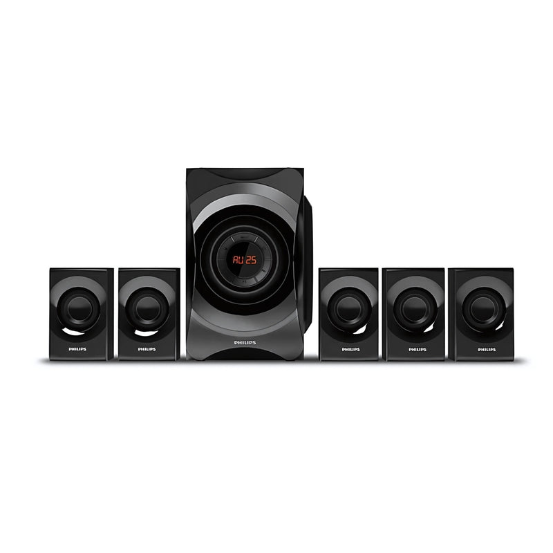 Philips SPA8000B 94 5.1 Channel Speaker 120W - Black