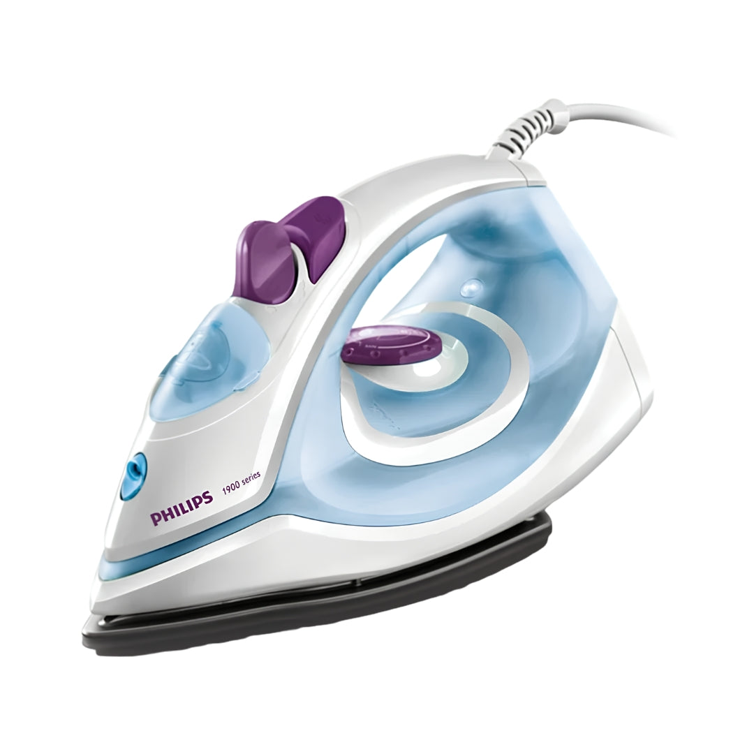 Philips GC1905/21 Steam Iron 1440 Watts - Blue_Front View