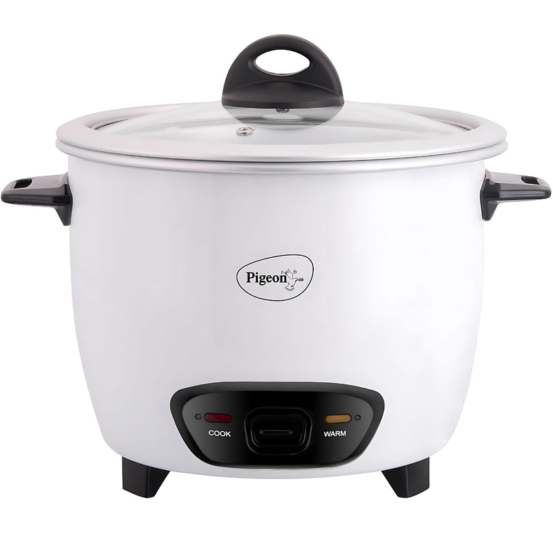 Pigeon Joy Unlimited ERC-SDX 388 Electric Rice Cooker 1 L capacity – White