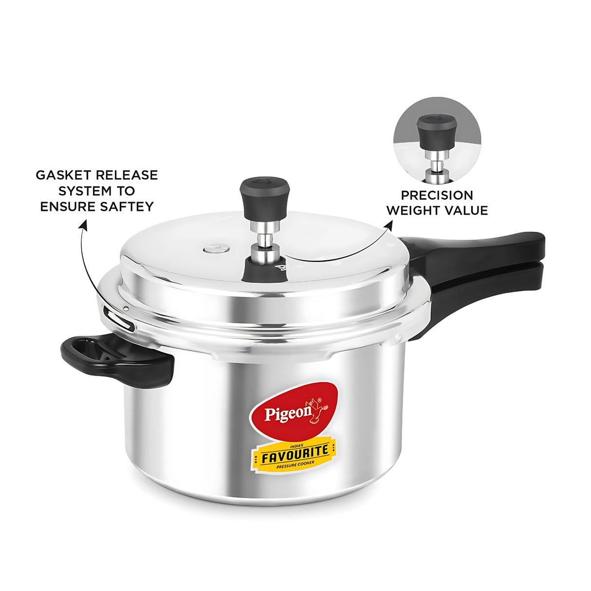 Pigeon Favourite Pressure Cooker 5 L_4