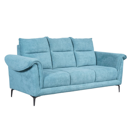 Port Vila Comfort Fabric Sofa 3-Seater - Green