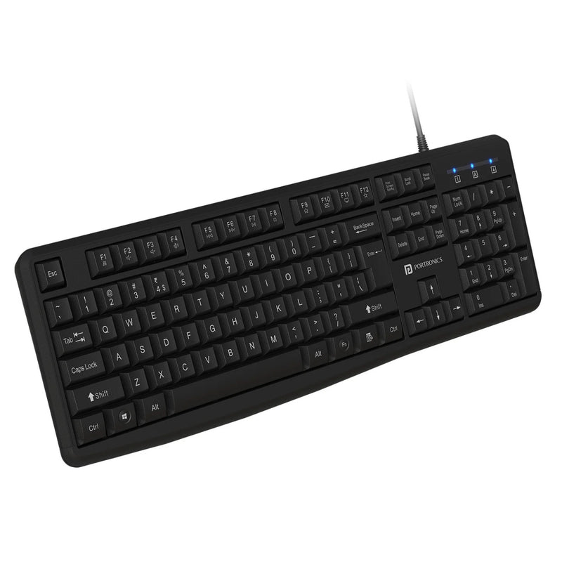 Portronics Ki Pad 4 Keyboard - Black