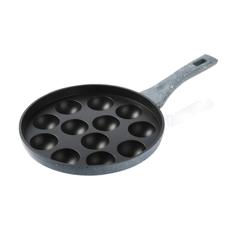 Premier Astral Paniyaram Round Pan 12 Cavity - Grey