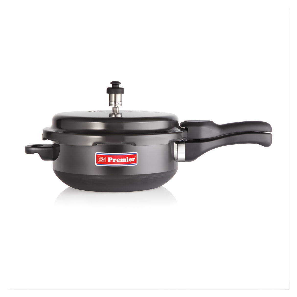 Premier Cucina Trendy Hard Anodised Pressure Cooker Pan Small 3.5 L - Black_1