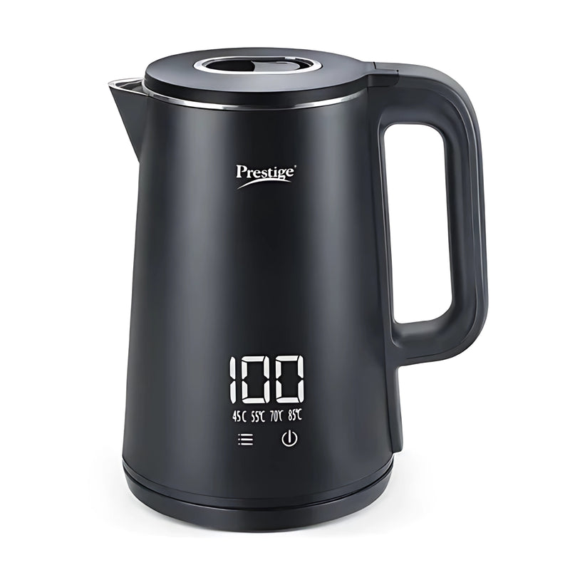 Prestige 41419 Digi aqua 4 Preset Temperature Modes 2L Digital Kettle – Black