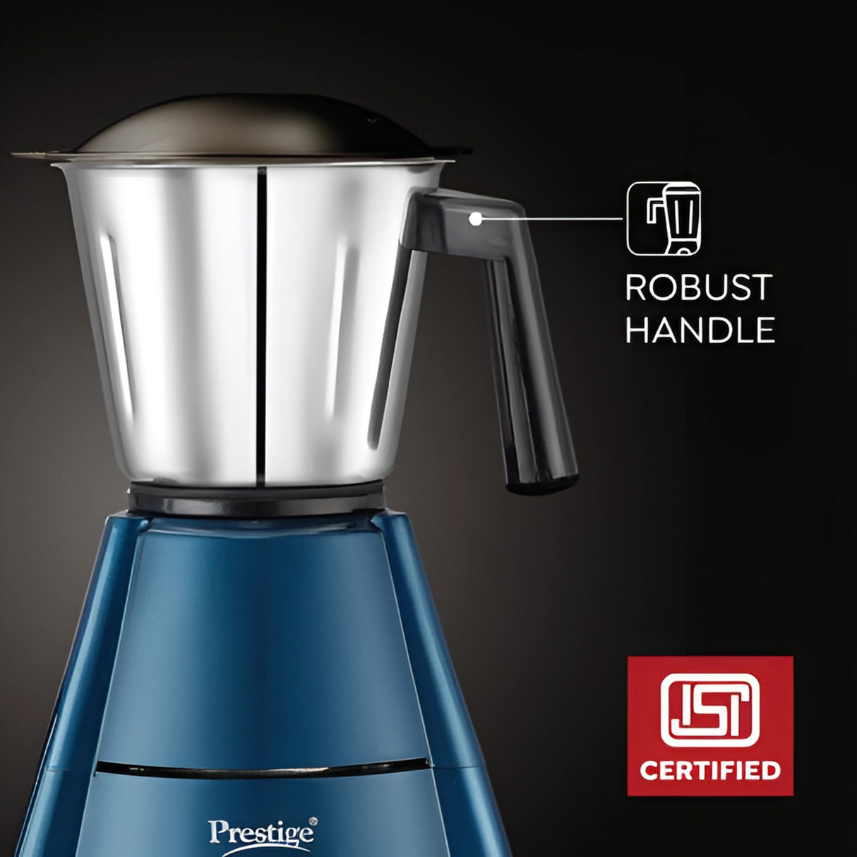 Prestige 431523 Grace Mixer Grinder 3 Jars 750 Watts_3