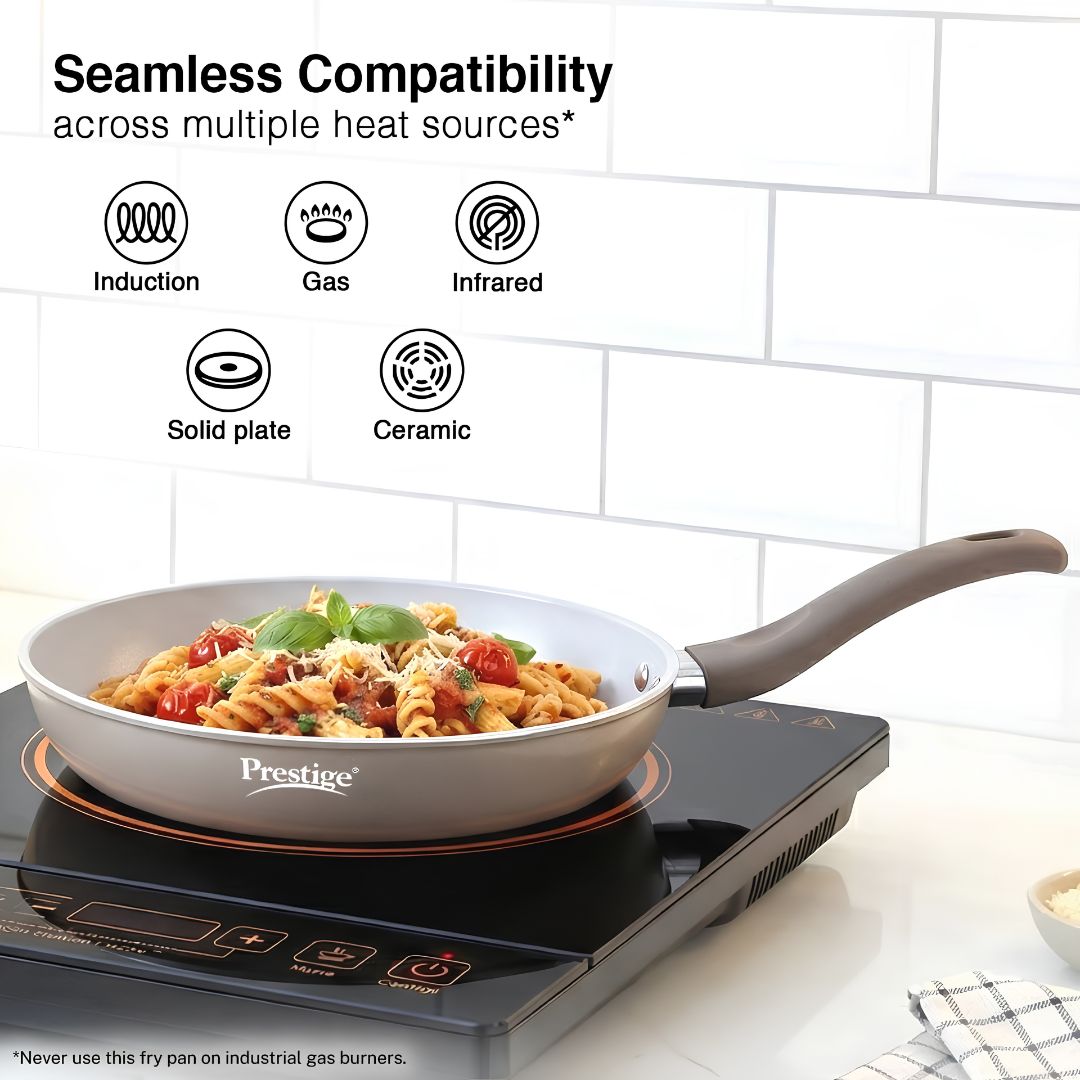 Prestige Ceraglide Duo Ceramic Coating Non Stick Cookware Fry Pan 26 cm 2 L_5