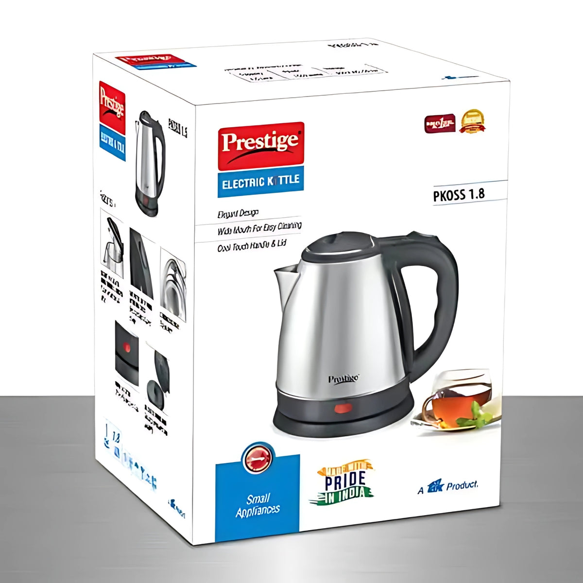 Prestige Electric Kettle PKOSS 41588 1500W 1.8 L - Silver_5