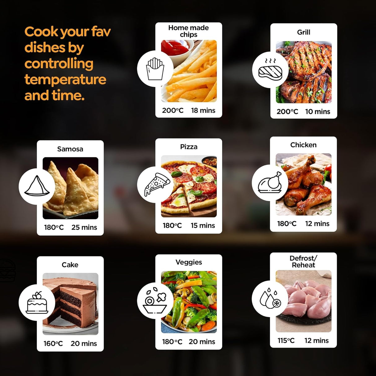 Prestige Nutrifry Digital Air Fryer 4.5 L - Black_6