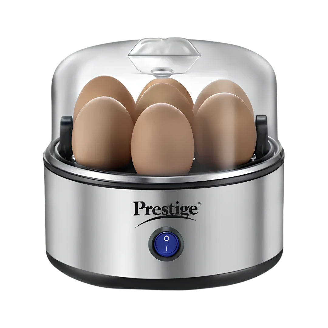 Prestige PEB 01 Egg Boiler with 7 Egg - Silver_Front View