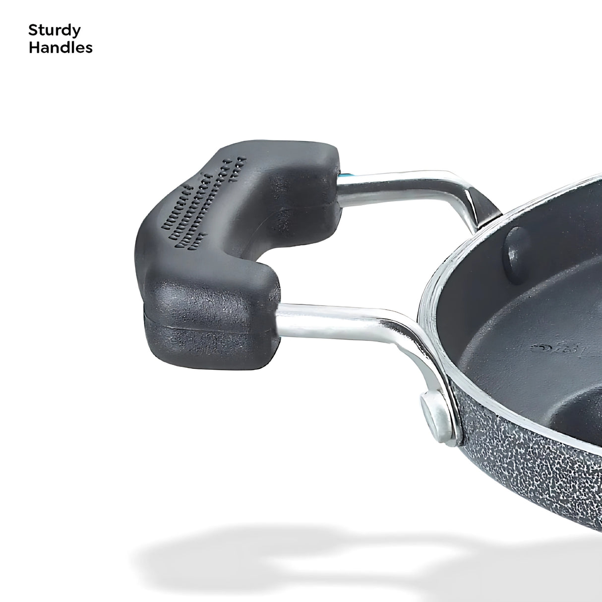Prestige Paniyaram Pan Omega Select Plus 200 mm \ 7 Cavity - Black_6