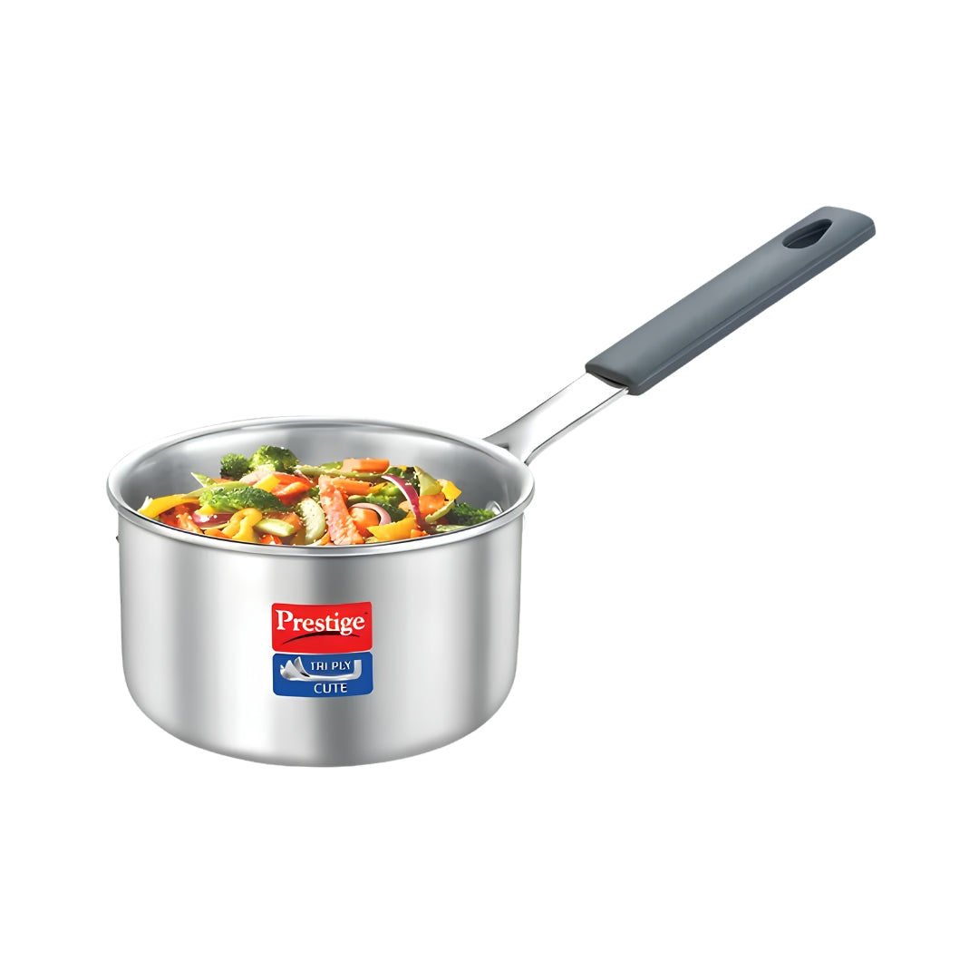 Prestige Tri-Ply Cute Stainless Steel Sauce Pan 10 cm \ 400 ml