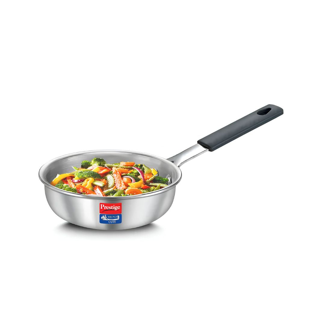 Prestige Tri-Ply Cute Stainless Steel Sauce Pan 12 cm 400 ml_1