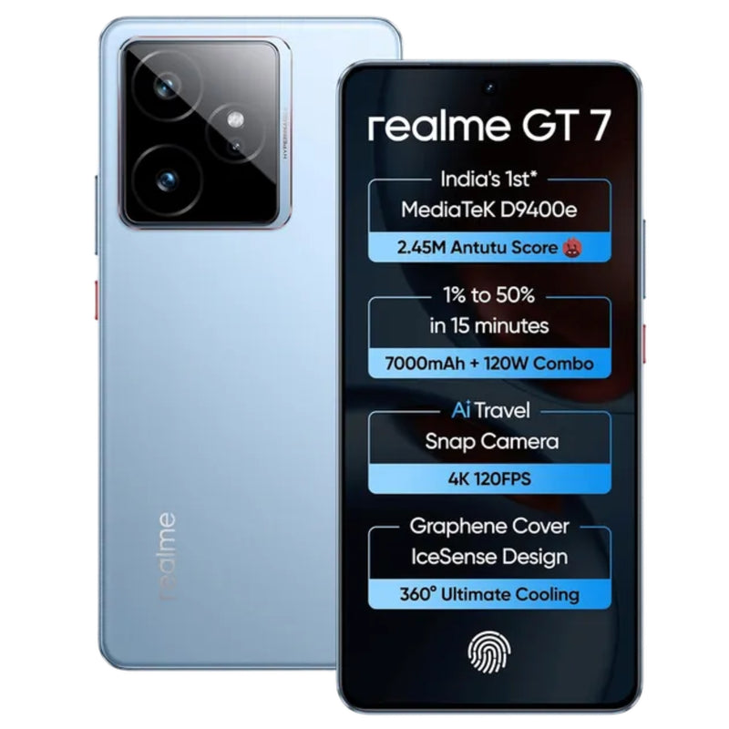 Realme GT 7 5G (12/512 GB, IceSense Blue)