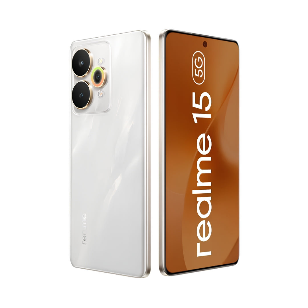 Realme 15 5G (12_256GB Flowing Silver)_Back and front side view_1