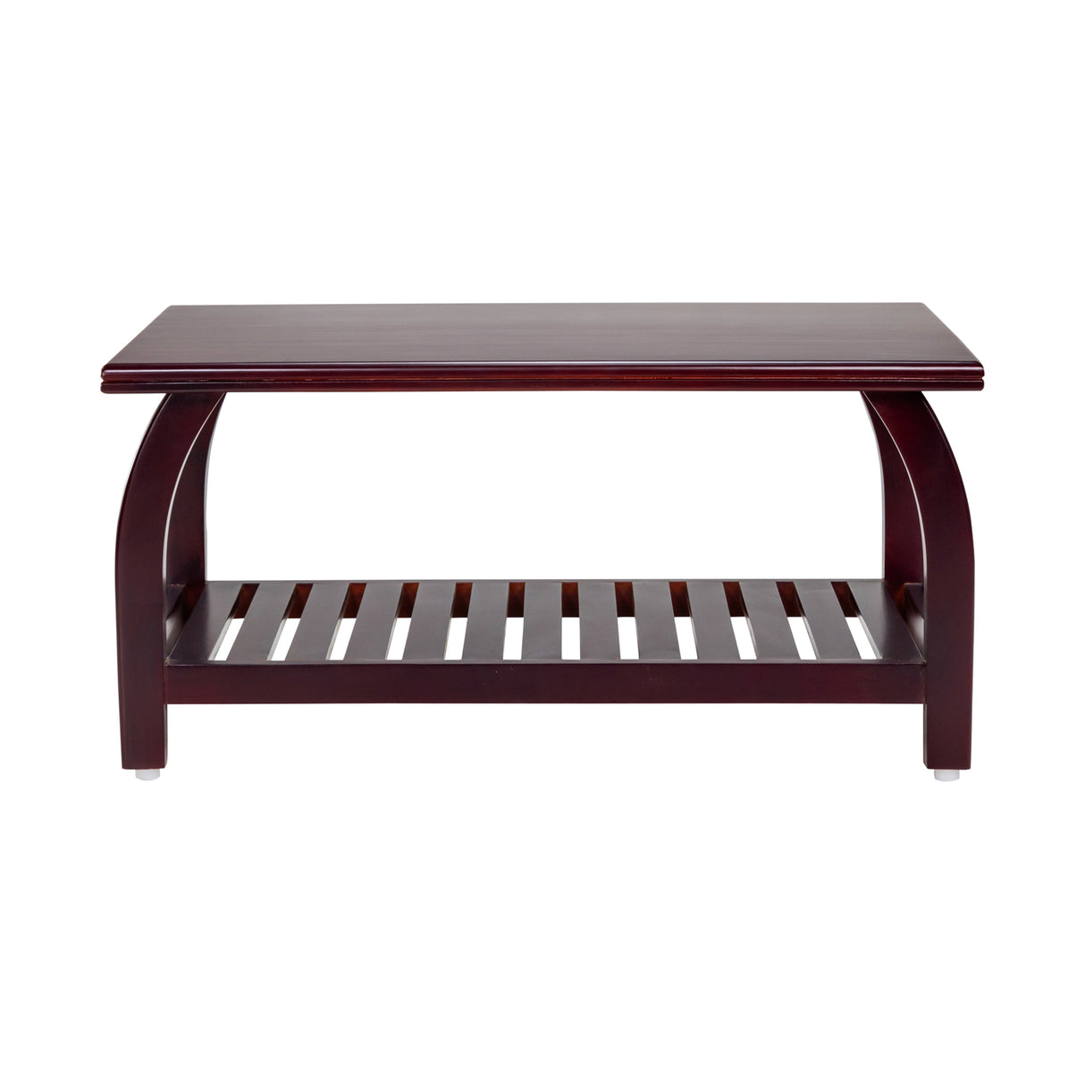 Ripon Wooden Coffee Table - Light Walnut Finish_2