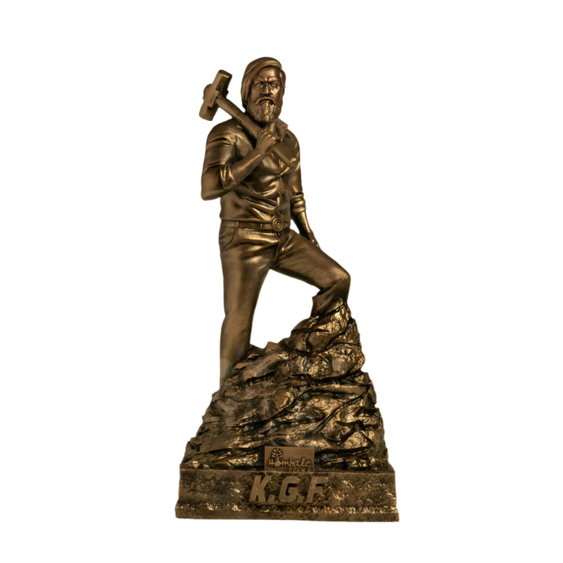 Rocky Bhai KGF Universe Official 7.5 In Sculpture - Antique Bronze