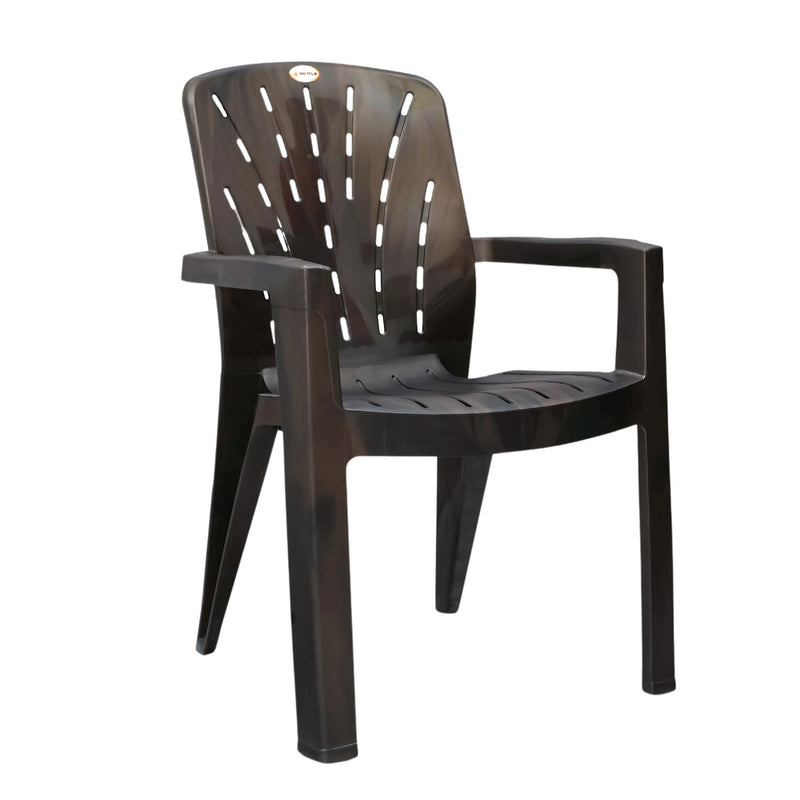 Settle Royale Arm Plastic Chair - Antique