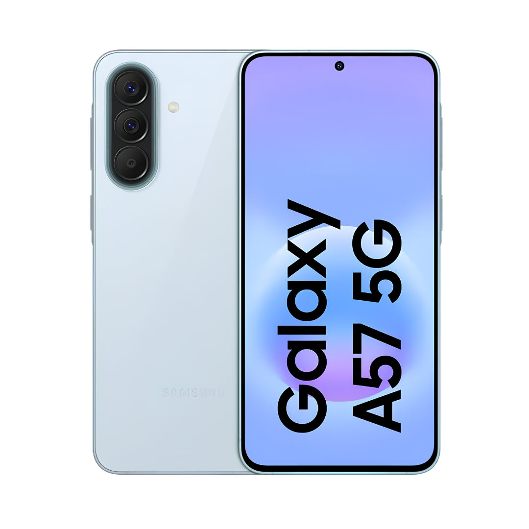 SAMSUNG Galaxy A57 5G (12_256GB Awesome Icyblue)_Front view
