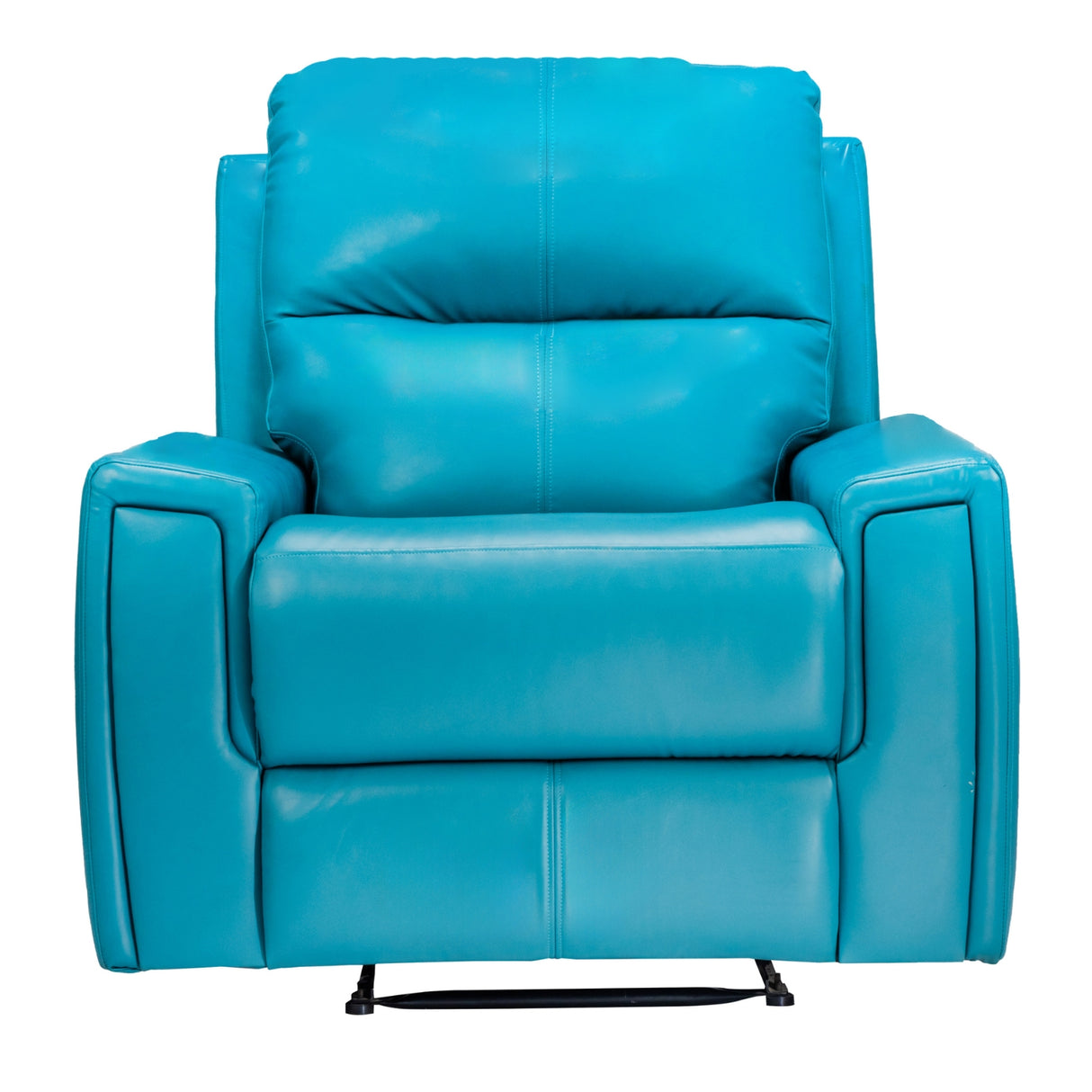Salzburg Supreme Rexine Recliner 1 Seater - Blue