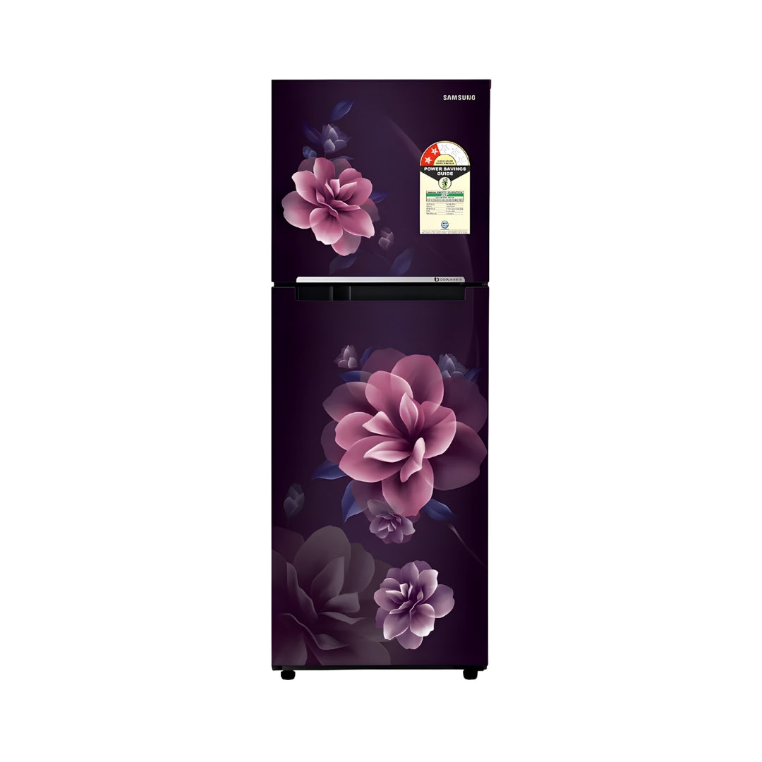 SamsungRT28C3022CRHL236L2-StarFrost-FreeDoubleDoorRefrigerator_CamelliaPurple_1_FrontView
