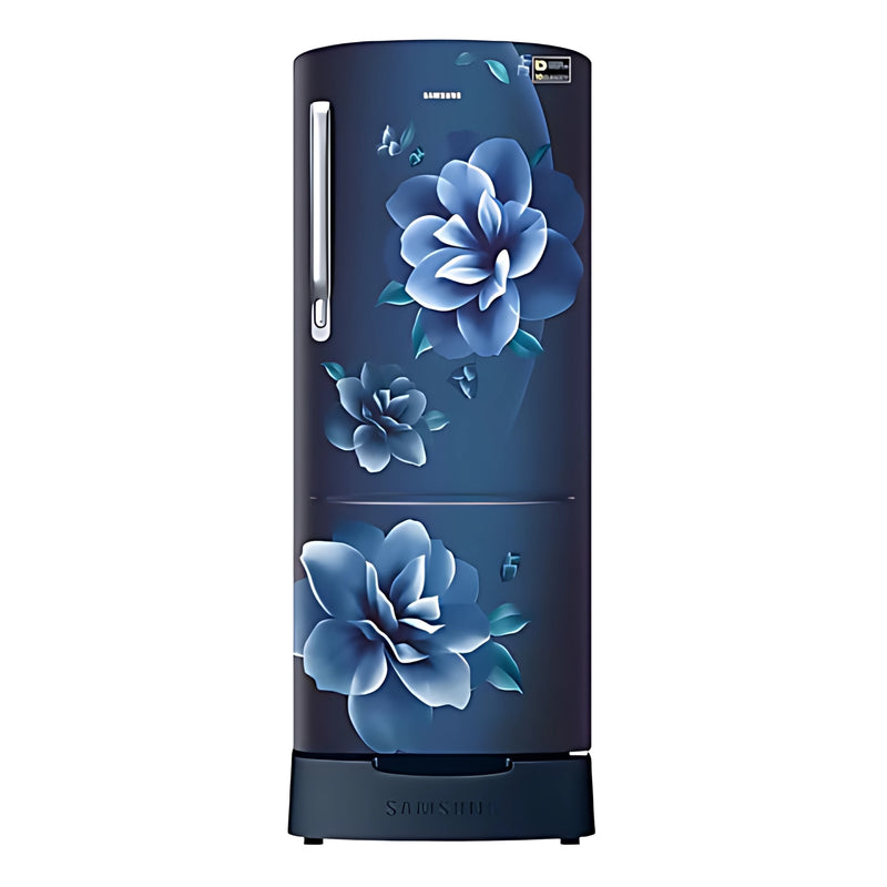Samsung RR24C2823CUNL 223L 3-Star Single Door Refrigerator – Camellia Blue