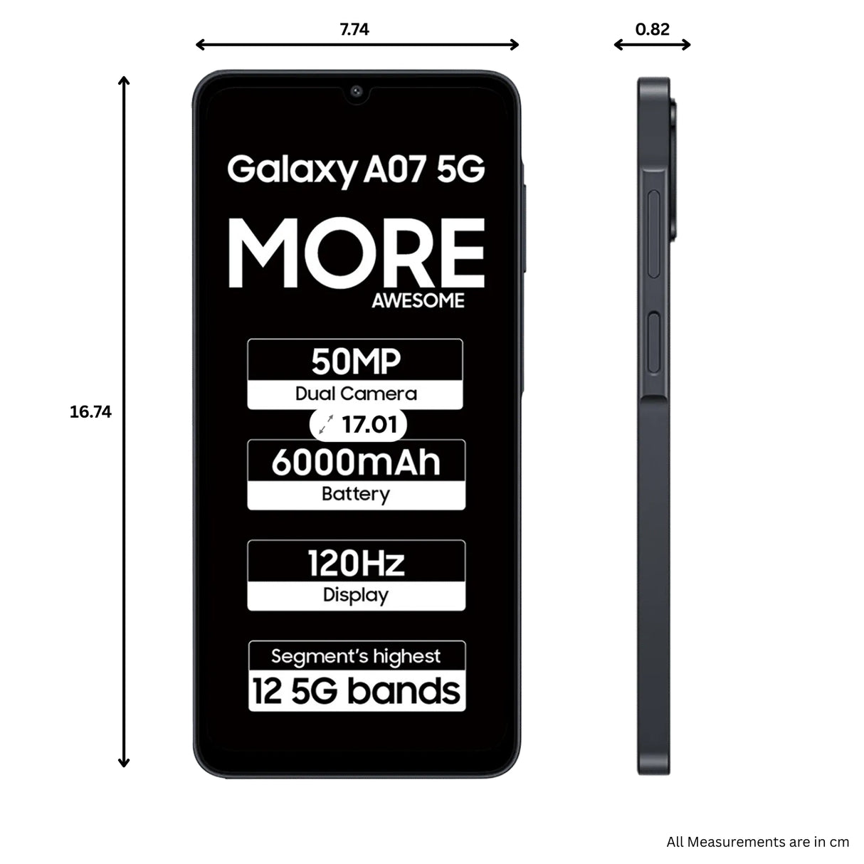 Samsung A07 5G Black_5