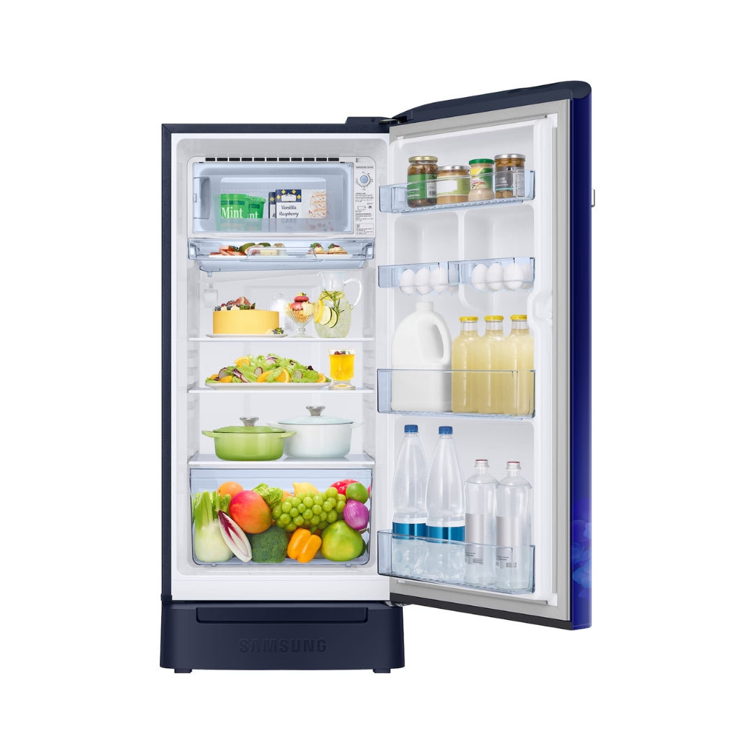 Samsung RR21H2H25HS_HL Single Door Refrigerator 189 L -Hydrangea Blue_5