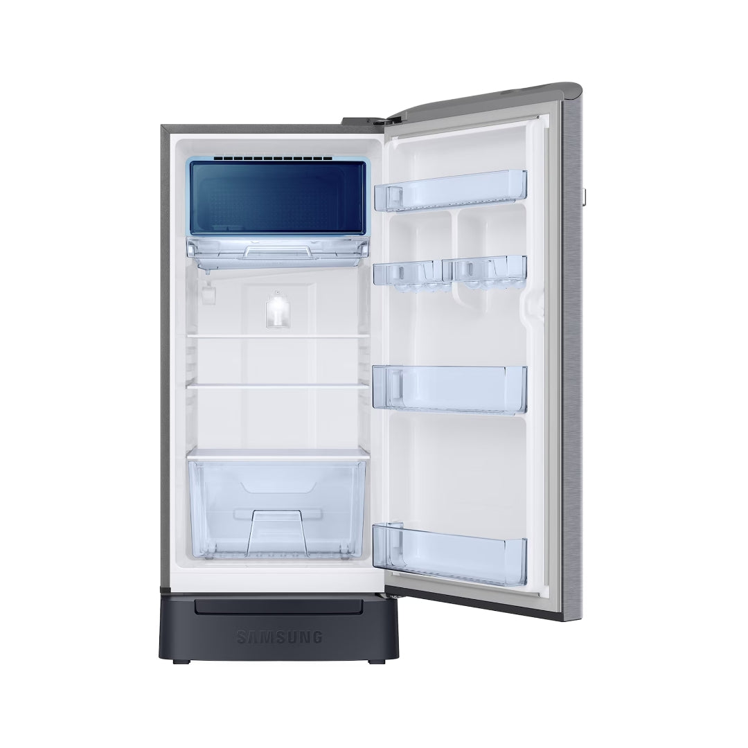 Samsung RR21H2H25S8 Single Door Refrigerator 189 L - Elegant Inox Product Open View_5