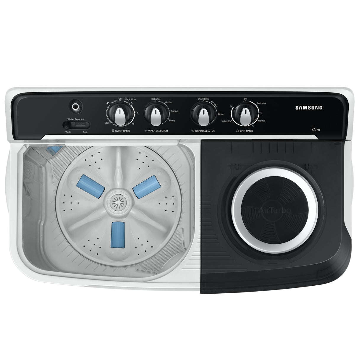 Samsung WT90C4260GG/TL Semi Automatic Washing Machine 9 kg - Light Gray_3