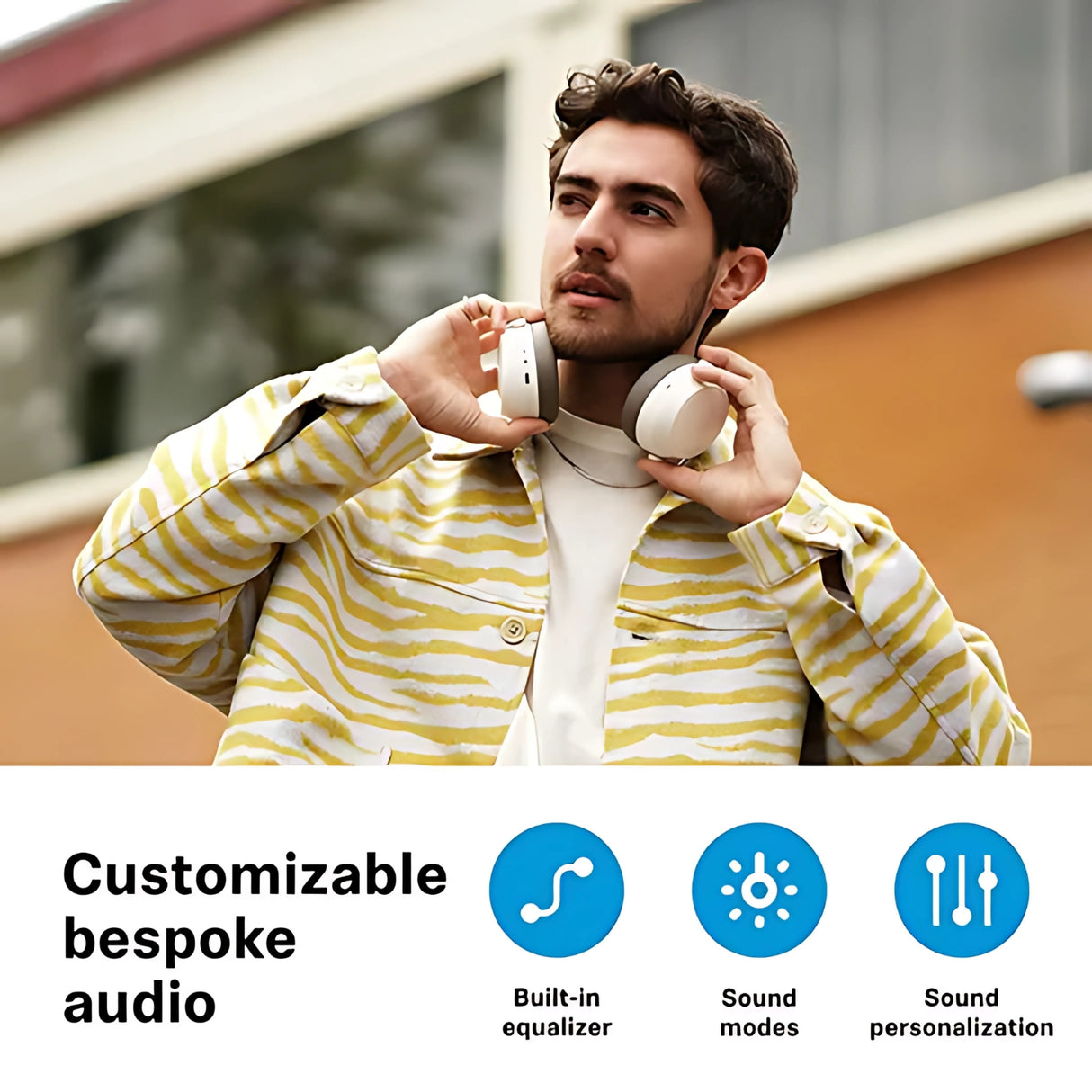 Sennheiser Momentum 4 Bluetooth Headphone - Black - Image 3 - Buy Online at Chera Home Junction Coimbatore