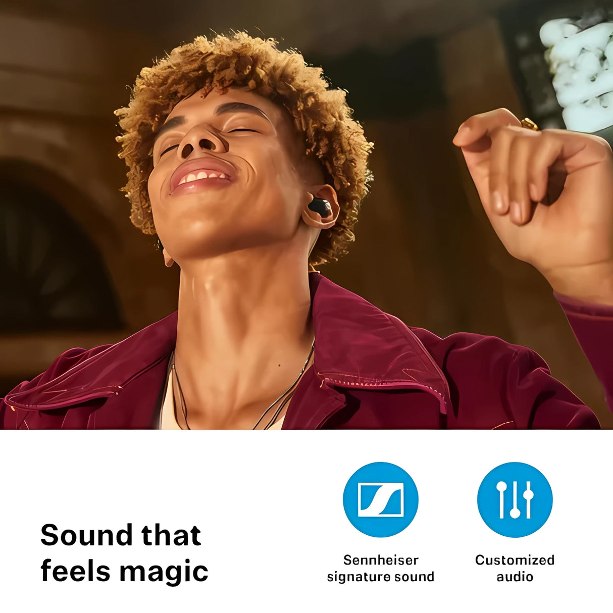 Sennheiser Accentum True Wireless Earbuds - White_4
